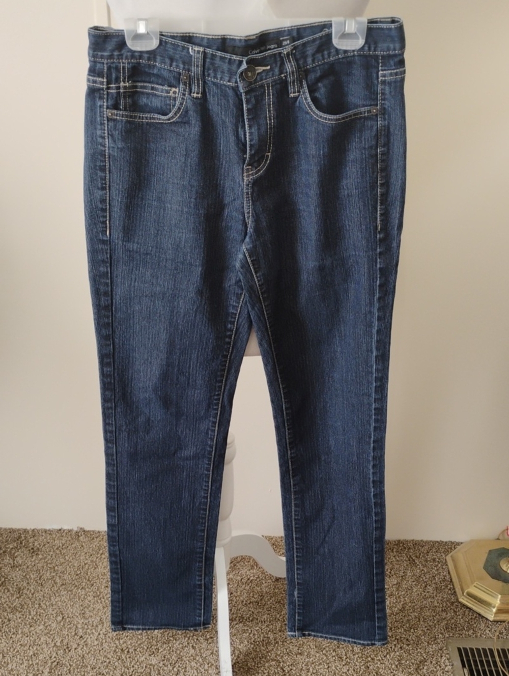 Calvin Klein Jeans Slim Dark Indigo Skinny Jeans